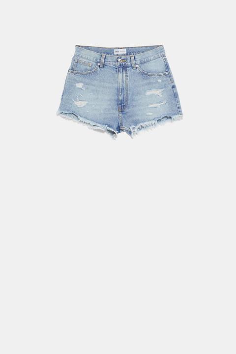 Shorts Denim Rotos