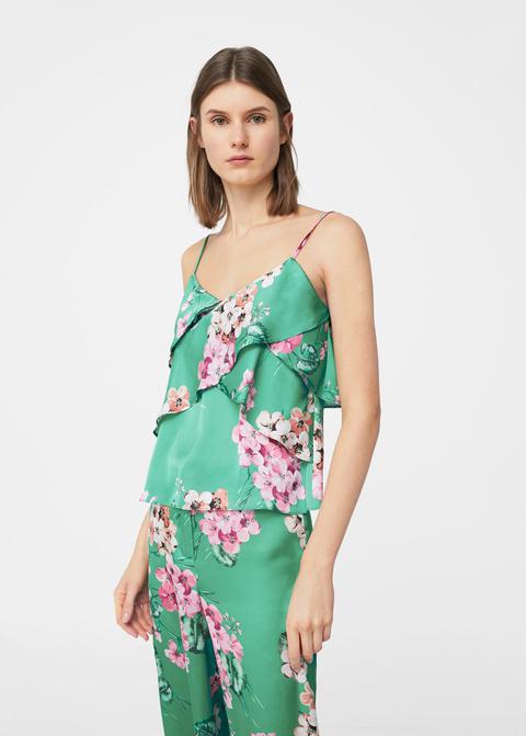 Top Fluido Floral