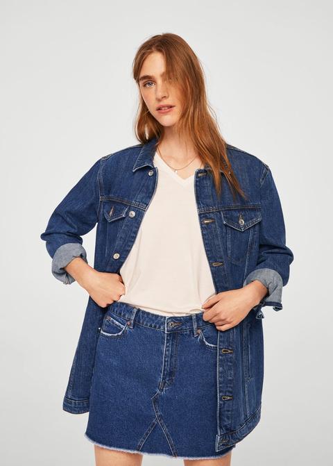 Gonna Denim Cotone Biologico
