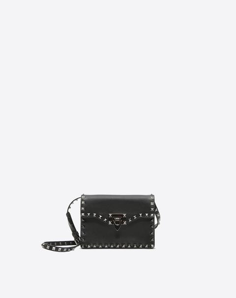 Borsa Piccola A Tracolla Rockstud Noir