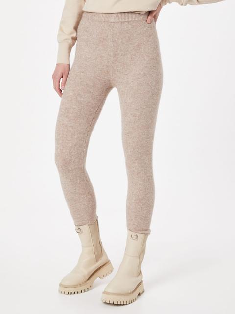 Ovs Pantalon Beige Chiné