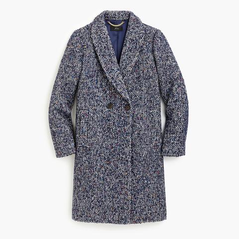 Daphne Topcoat In Italian Tweed from J 