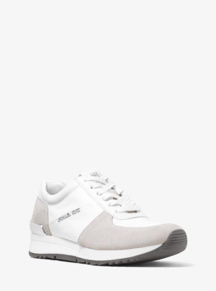 Allie Patent-leather Sneaker | Michael Kors