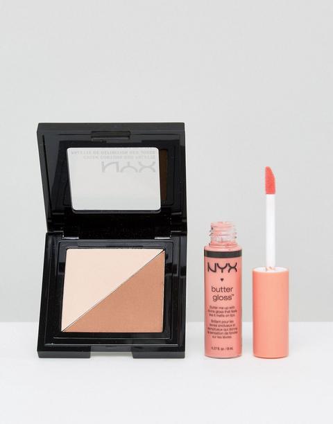 Nyx Professional Make-up - Set Con Rossetto E Fard - In Esclusiva Per Asos - Multicolore