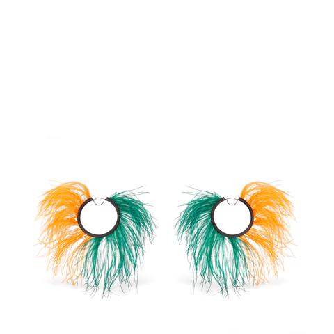 Pendientes Pluma