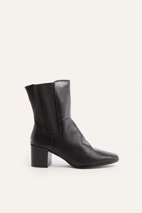 High Leg Ankle Boot