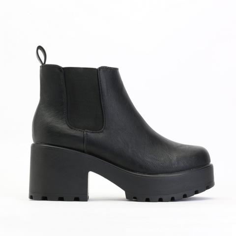 Aria Black Ankle Boots