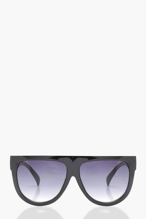 Flat Top Oversized Sunglasses