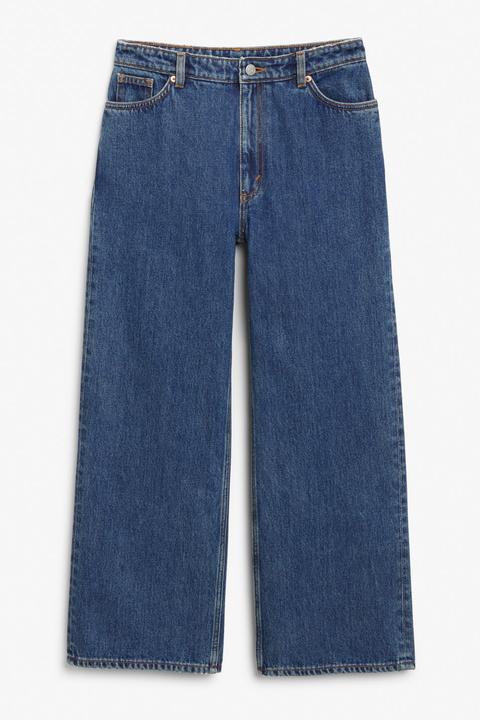 Yoko Cropped Jeans - Blue