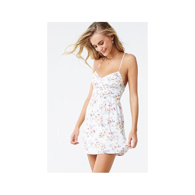 Floral print cami dress hotsell forever 21