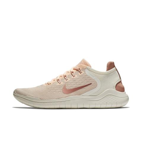 Nike Free Rn 2018 Zapatillas De Running - Mujer - Crema