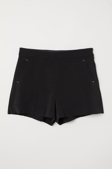 H & M+ City-shorts - Schwarz - Damen