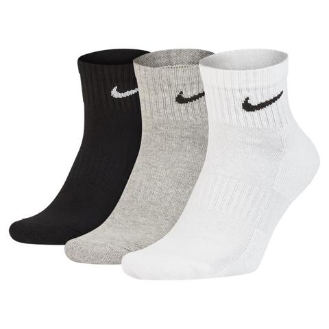 Nike Everyday Cushioned Training Ankle Socks (3 Pairs) - Multi-colour