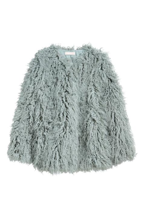 Faux-fur-jacke