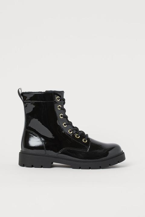 Bottines Vernies - Noir