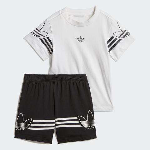 Conjunto Camiseta Y Pantalón Corto Outline
