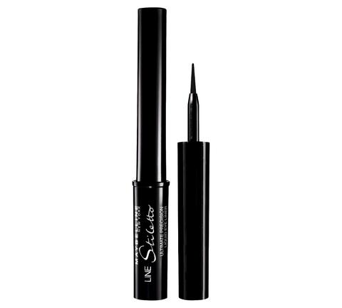 Maybelline Line Stiletto Ultimate Precision Liquid Eye Liner 01 Blackest Black 0.05 Fl Oz