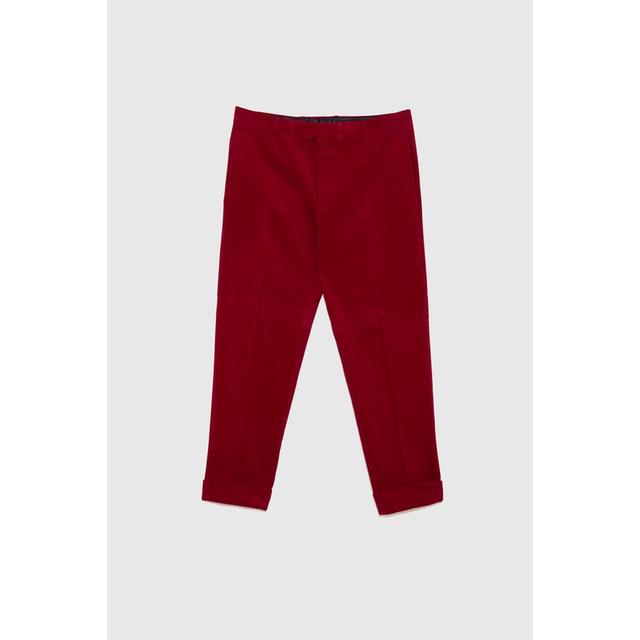 corduroy pants zara