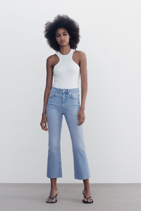 Jeans Cropped Flare