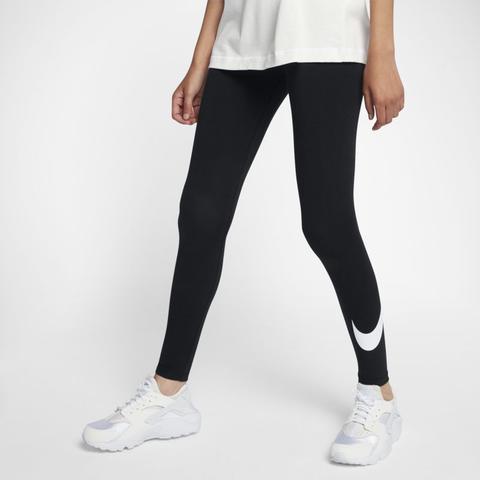 swoosh nike leggings