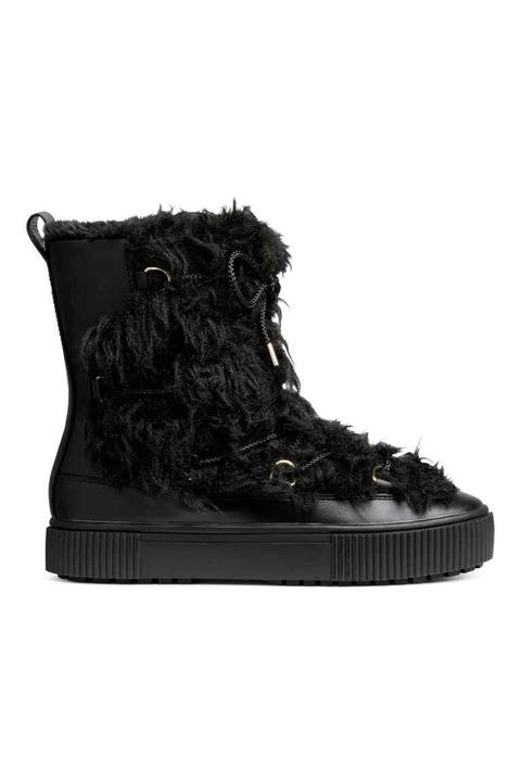 Botas Con Forro En Peluche