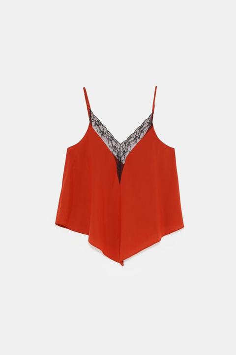 Top Lingerie Pizzo