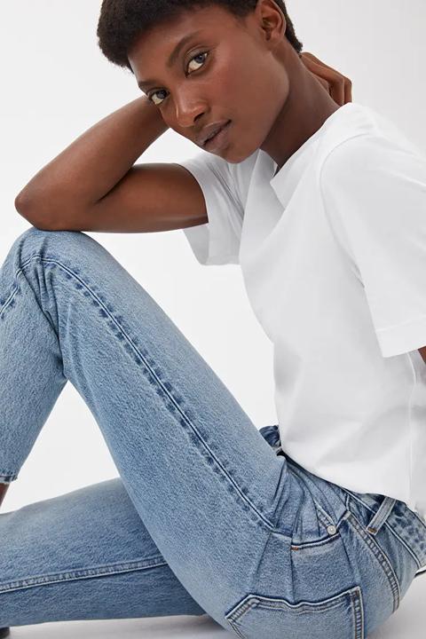 Regular Cropped Jeans