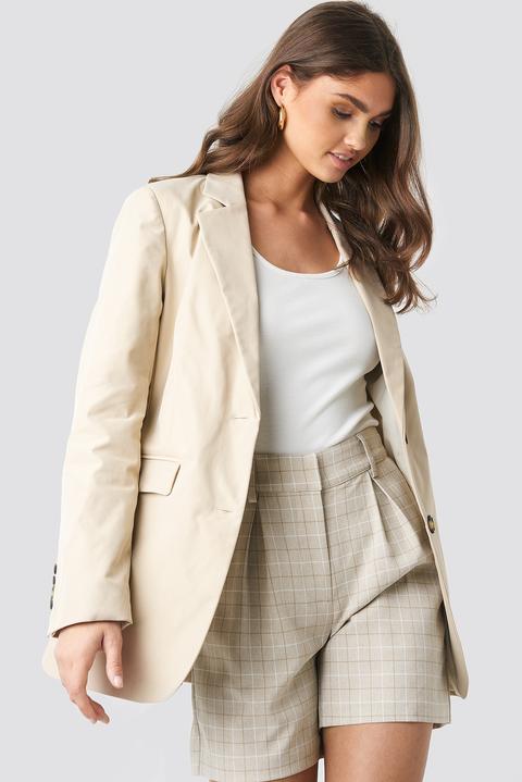 Boyfriend Blazer Beige