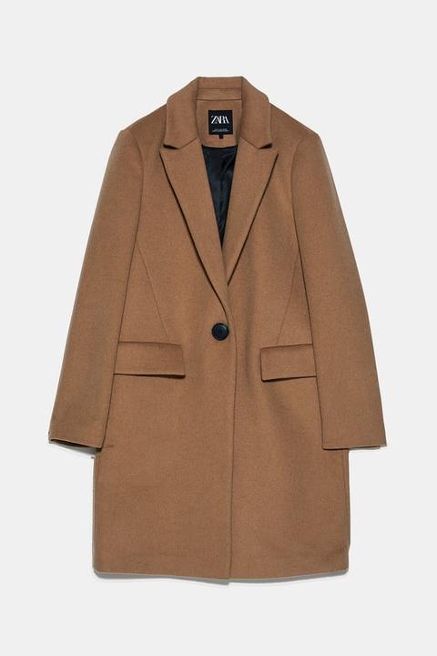 Masculine Coat With Pockets