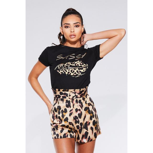 Leopard top skirt quiz