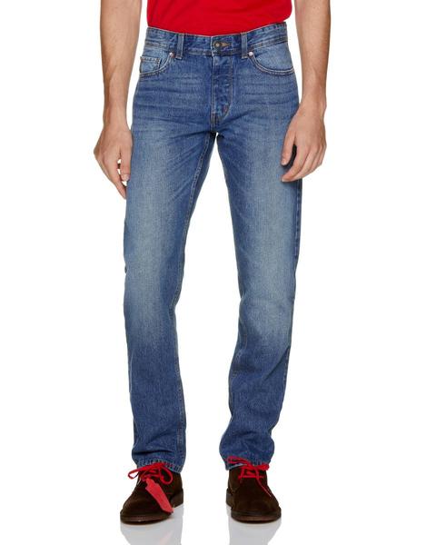 Jeans Straight Cinq Poches