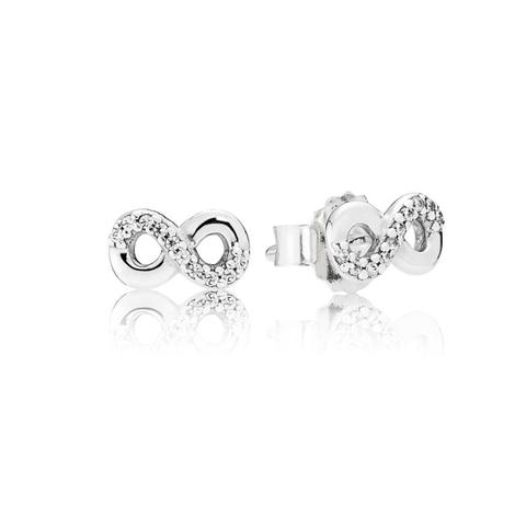 Pendientes En Plata De Ley Amor Infinito