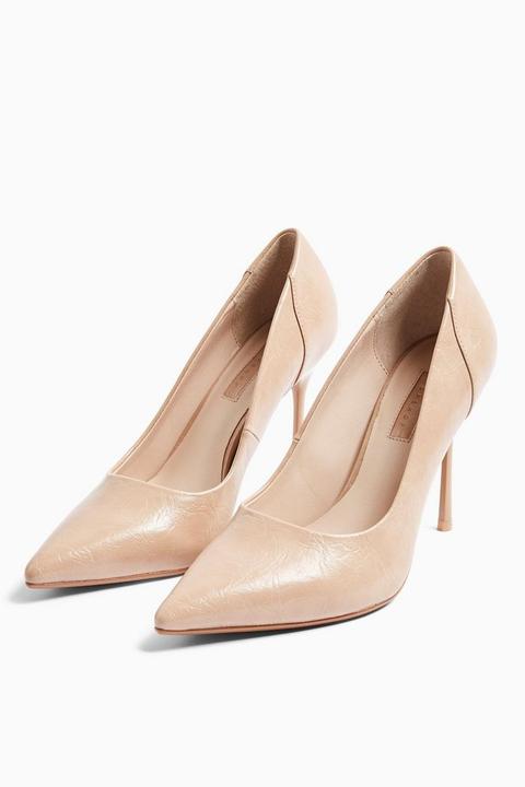 Freya Beige Court Heels