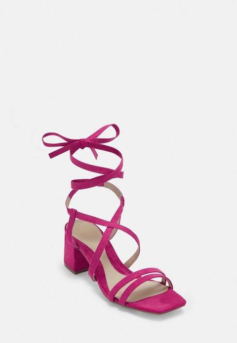 pink two strap sandals