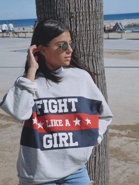 Fight Like A Girl Sweatshirt