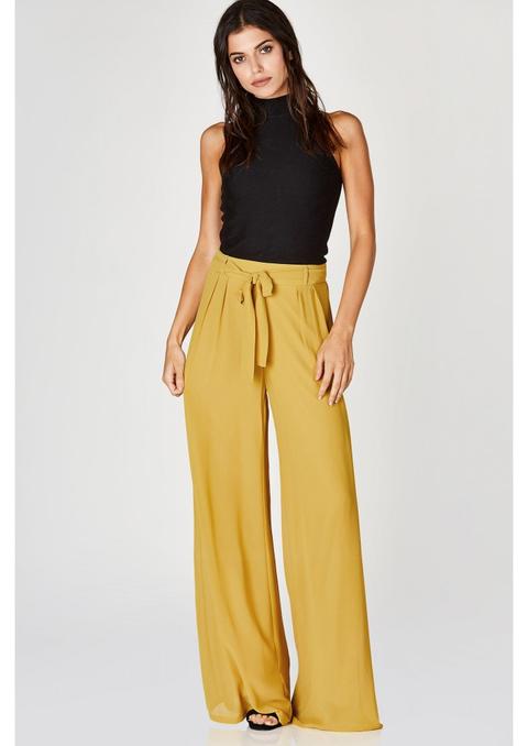 How High Wide Leg Pants