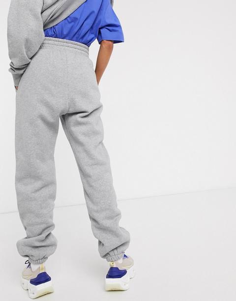 Nike Mini Swoosh Oversized Joggers In Grey from ASOS on 21 Buttons