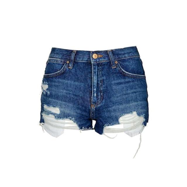 topshop moto rosa shorts