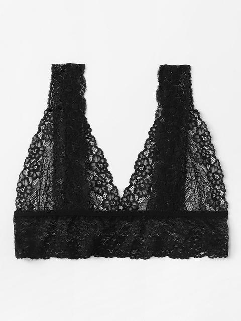 Sujetador Bralette De Encaje