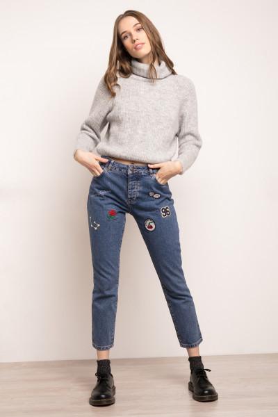 Patch Boyfriend Jeans