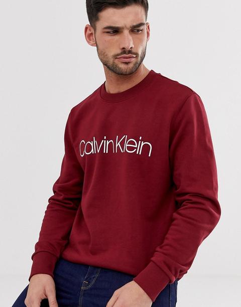 calvin klein t shirt bordeaux