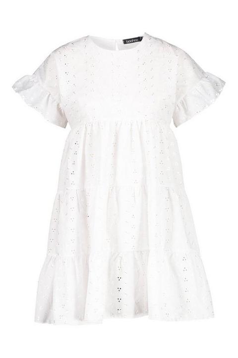 Plt white smock dress hotsell
