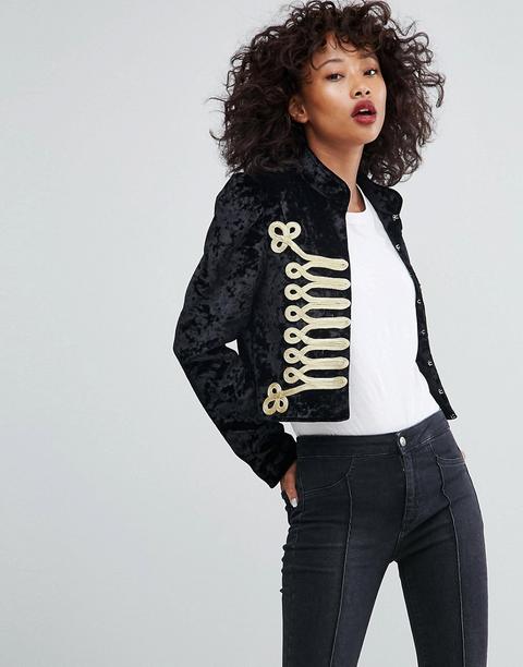 Chaqueta De Terciopelo Historical De Asos