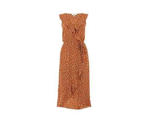 oasis ruffle dress