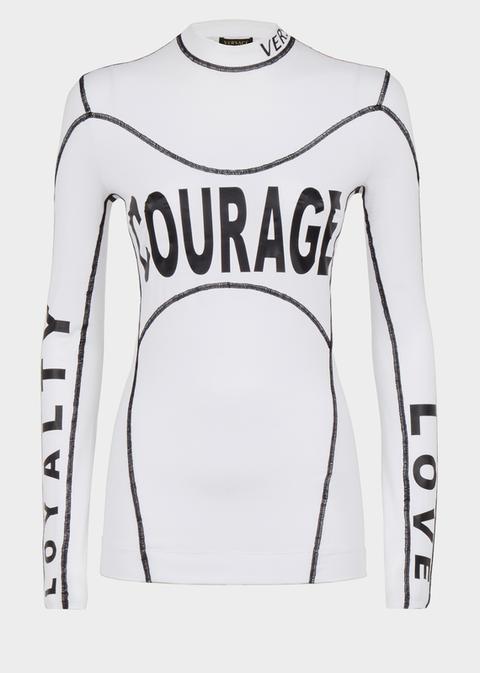 Courage Defining Lines Knit Top