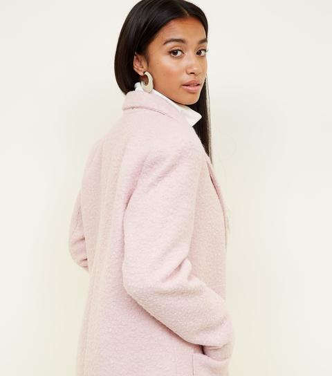 New look sale petite pink coat