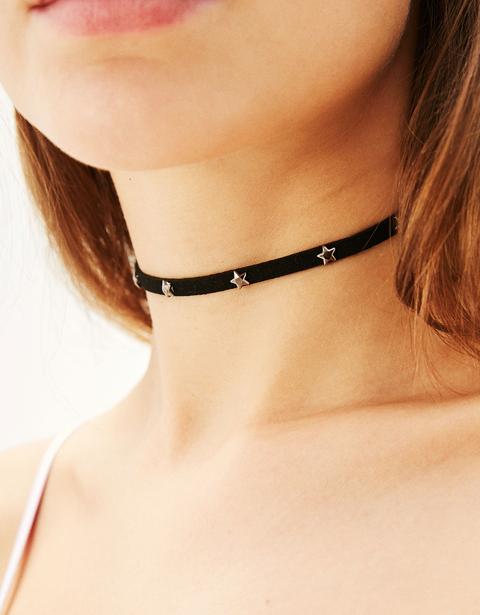 Set 5 Chokers Brillanti