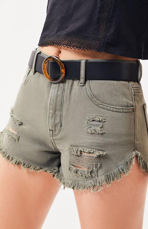 La Hearts Tortoiseshell Ring Belt