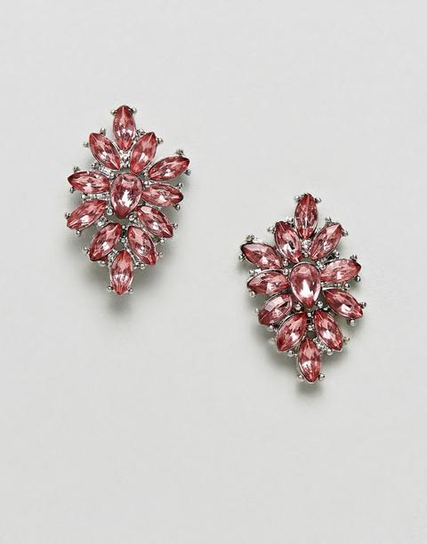 Pendientes Con Pedrería En Racimo Para Ocasiones Especiales De Asos Design