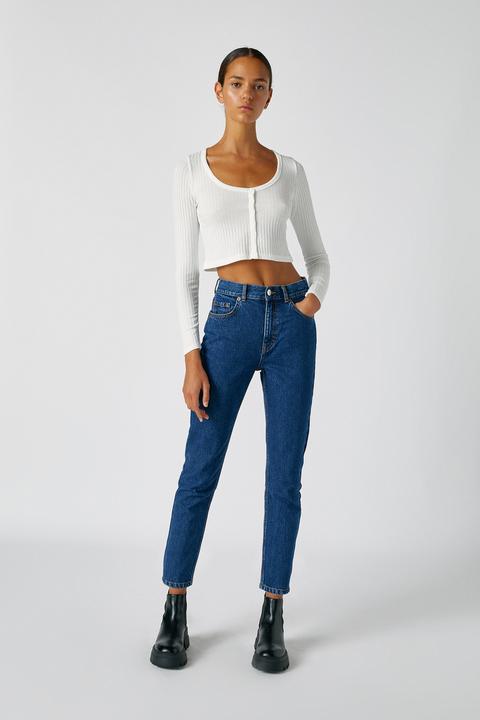 Jeans Básicos Mom Fit